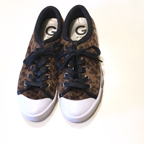 guess leopard sneakers